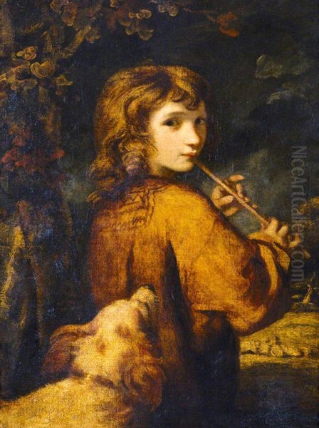 Piping Shepherd Boy - view 1