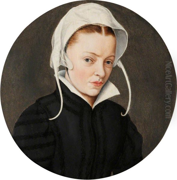 A Woman in a White Bonnet - view 1