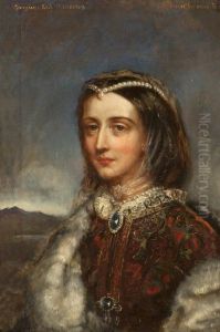 Henrietta Georgiana Marcia Lascelles Iremonger, Lady Chatterton (1806 - 1876), Mrs Edward Heneage Dering