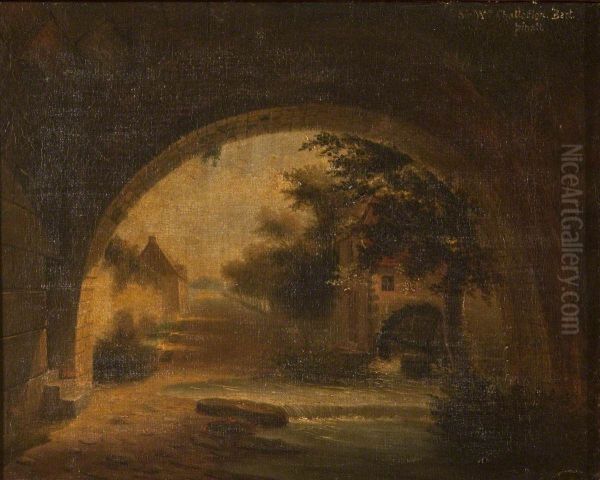 Landscape seen through an Arch - view 1