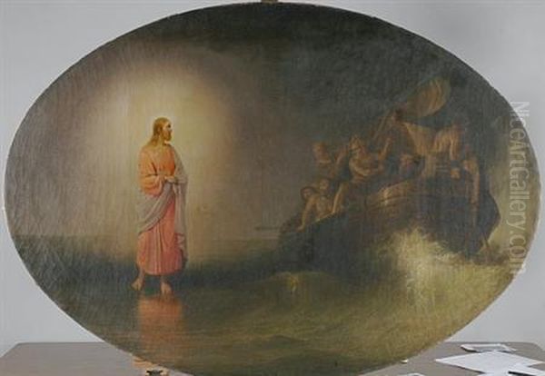 Christ On The Water Calling His Disciples - view 1