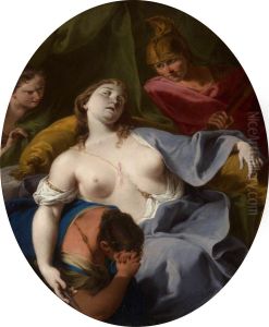The Suicide of Lucretia by Giambattista Pittoni