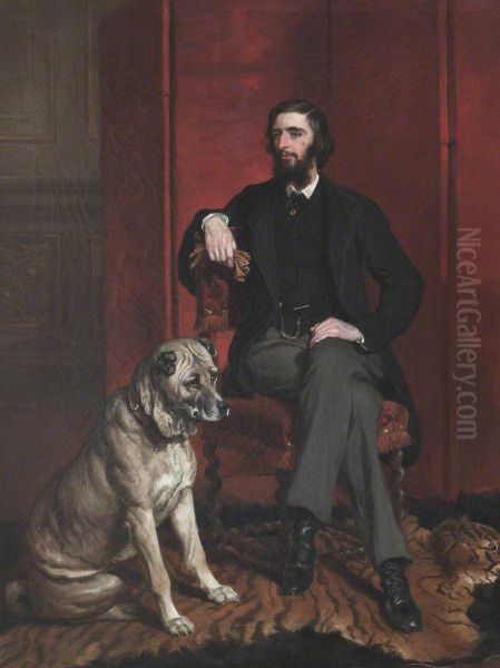 John William Spencer Brownlow Egerton Cust, 2nd Earl Brownlow (1842-1867) - view 1