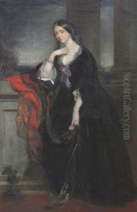 Lady Marian Margaret Compton, Viscountess Alford (1817-1888) by Francis Grant