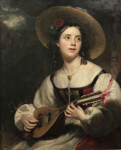 Emily Maria Pickersgill, later Mrs George Hebberd Cable (1837 -1924) in Spanish Costume - view 1