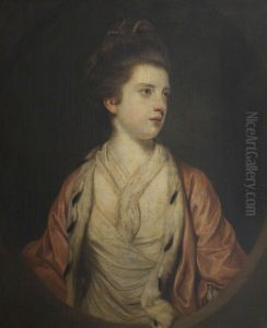 Elizabeth Fortescue (1745-1780), Countess of Ancram, Later Marchioness of Lothian by Of Sir Joshua Reynolds