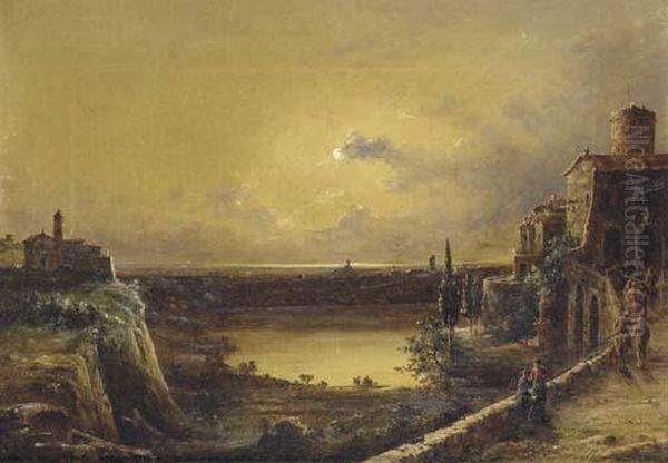 View Of Lake Nemi - view 1