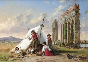''harvesters Of The Campagna'' by John Linton Chapman