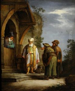 Job chidden by his Friends by Rembrandt