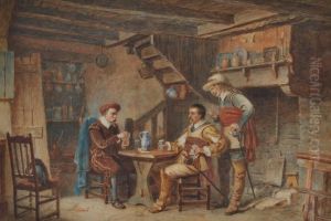 Genre Interior Scene by John Watkins Chapman