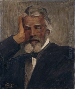 Thomas Carlyle (1795-1881) (after photographers  Elliott and Fry) by Florence Carlyle