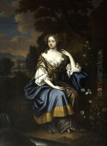 Catherine Wheatley, Mrs Thomas Lucy, later Duchess of Northumberland (d.1714) by Godfrey Kneller