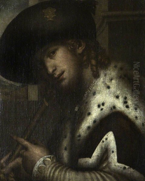 Richard Coeur-de-Lion listening to the troubedour Blondel) - view 1