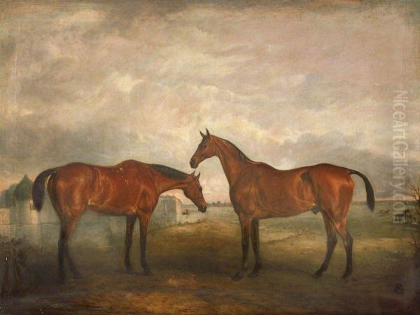 Two Hunters called 'Sambo' and 'Pilot' - view 1