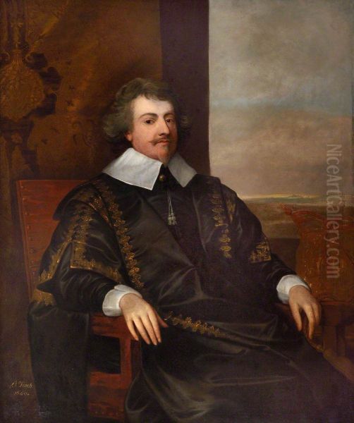 John Finch, Baron Finch of Fordwich MP (1584-1660), Speaker of the House of Commons (1628 - 1629, as Lord Keeper (1640-1641) - view 1