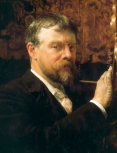 Self portrait by Lawrence Alma-Tadema