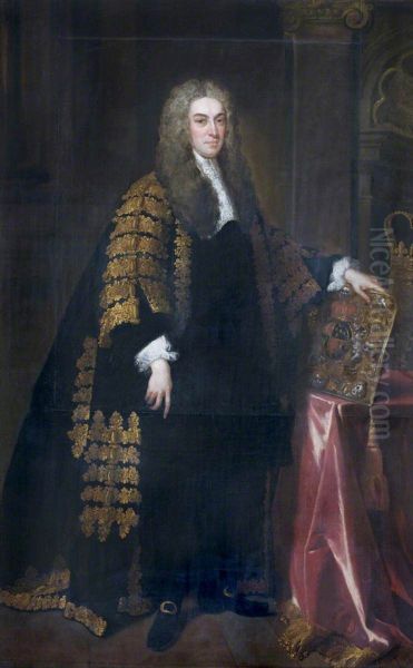 Charles Talbot (1685-1737), 1st Baron Talbot of Hensol, as Lord High Chancellor - view 1