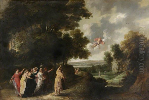 Mercury, Herse and Aglauros - view 1