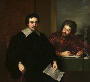 Thomas Wentworth, 1st Earl of Strafford (1593 - 1641) and Sir Philip Mainwaring (1589-1661) by Sir Anthony Van Dyck
