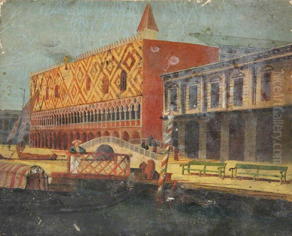 View of the Molo, the Doge's Palace and the Prigioni, Venice - view 1
