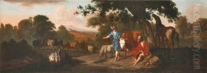 Landscape with Mercury and Battus and Animals Landscape with Mercury and Battus and Animals