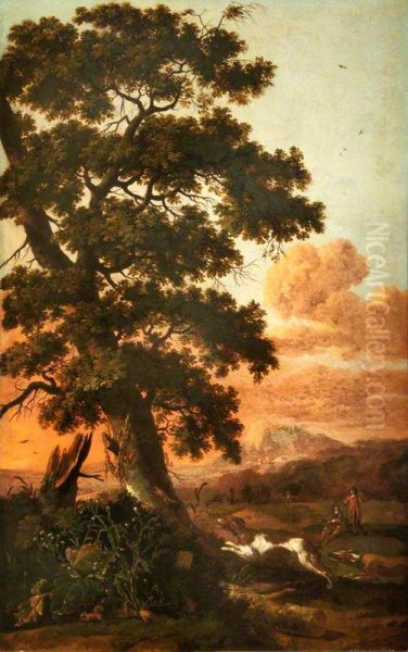 Landscape with Figures and Dogs - view 1
