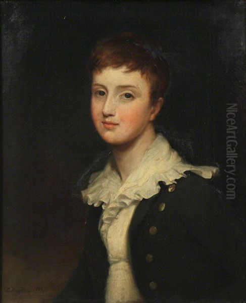 Lord Richard Cavendish (1812-1873), as a boy - view 1