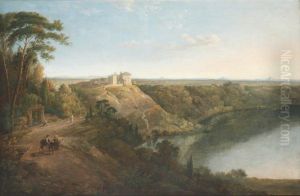 View of Castel Gandolfo by Thomas Jones