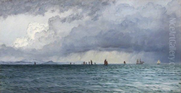 Falmouth Harbour, 13 July 1883 - view 1