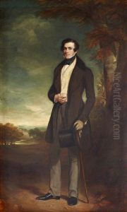 Frederick William Hervey, Earl Jermyn, later 2nd Marquess of Bristol, PC, FSA, MP (1800-1864) by Francis Grant