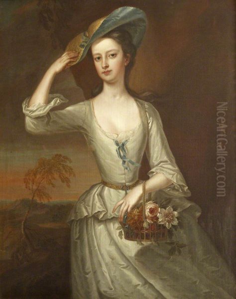 Lady Louisa Caroline Isabella Hervey, Lady Smyth (1715-1770) - view 1