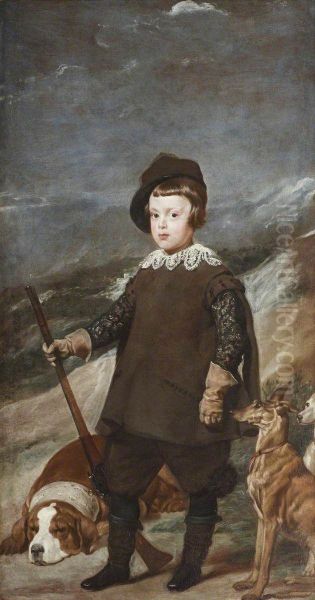 Prince Baltasar Carlos (1629-1646), aged 6, as a Hunter - view 1