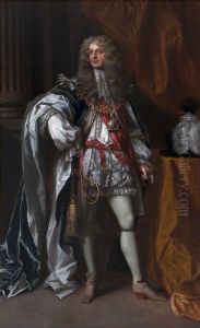 James Butler, 1st Duke of Ormonde KG (1610 - 1688), in Garter Robes by Peter Lely