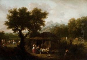 Landscape with Pastoral Figures and Animals (from Milton's 'L'Allegro' [1645])