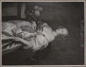 Alice Bankes, Lady Borlase (1621-1683) by Sir Anthony Van Dyck