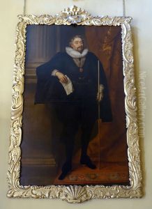 Sir Richard Weston, 1st Earl of Portland, KG (1577-1634/5) by Sir Anthony Van Dyck