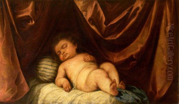 The Sleeping Christ Child - view 1
