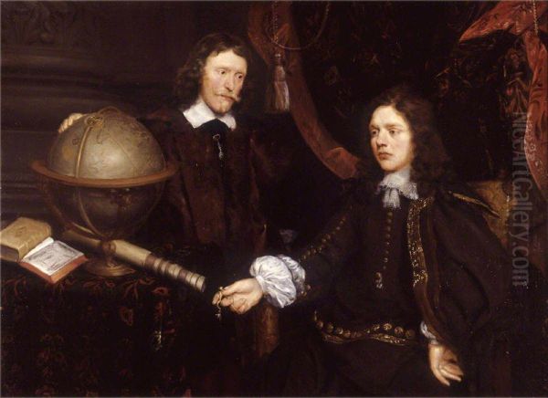 John Bankes (1626-1656) and his Tutor Sir Maurice Williams (1599/1601-1658) - view 1