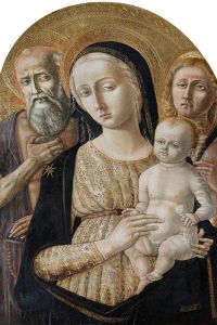 Madonna and Child with Saint Jerome and Saint Sebastian Madonna and Child with Saint Jerome and Saint Sebastian