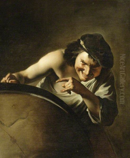 the 'Laughing Philosopher' - view 1