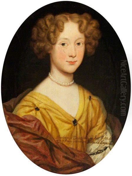 Barbara Talbot, Viscountess Longueville (c.1670-1763) as a girl - view 1