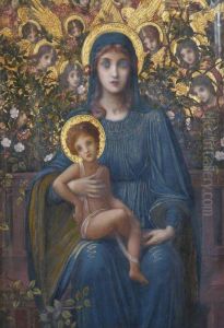 Virgin and Child by John Melhuish Strudwick