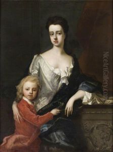 Lady Mary Robartes (d.1741) with her son Henry, later 3rd Earl of Radnor (c.1695-1741) Lady Mary Robartes (d.1741) with her son Henry, later 3rd Earl of Radnor (c.1695-1741)