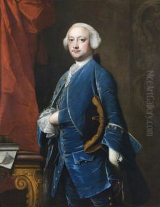 Thomas Hunt III MP (1721 -1788) by Thomas Hudson