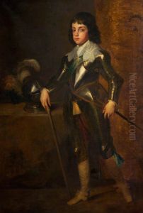 King Charles II (1630-1685), as a boy (after Van Dyck)