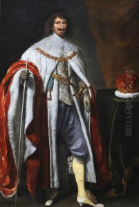Philip Herbert, 4th Earl of Pembroke, 1st Earl of Montgomery, KG (1584 - 1650) by Daniel Mijtens