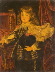 Alessandro Farnese (1635-1689) as a Boy (after Sustermans) by Justus Sustermans