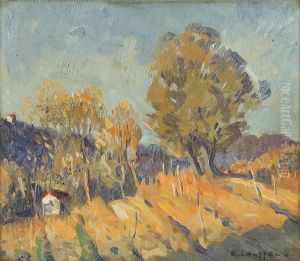 Landscape With Little Houses by Edward Chappel