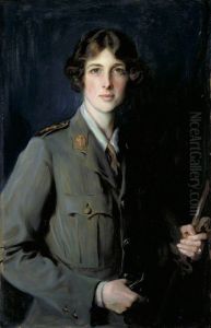 Lady Edith Helen Chaplin, Marchioness of Londonderry, DBE (1878-1959) in Uniform of the Women's Army Auxiliary Corps