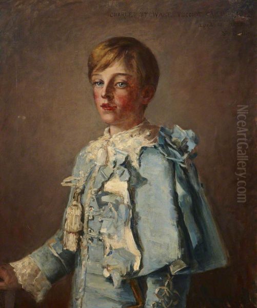 Charles Stewart, Viscount Castlereagh, later 7th Marquess of Londonderry (1878-1949), aged 10 - view 1